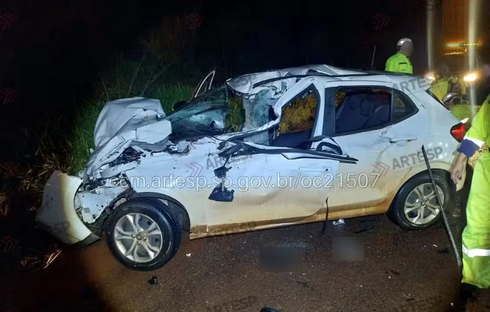 Motorista morre em grave acidente em rodovia do interior de São Paulo