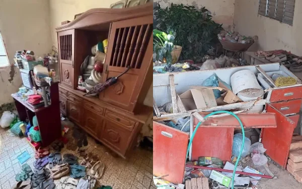 Mulher isolada há 18 anos só tinha contato com parentes pelo portão de casa em SP; veja imagens