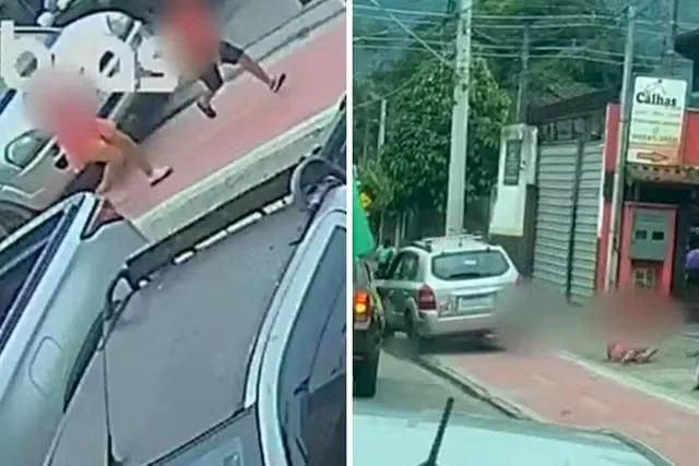 Carro invade ciclovia e atropela duas crianças durante carreata política em Ilhabela