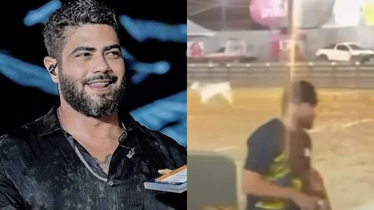 Henrique, dupla de Juliano, sofre queda de cavalo durante vaquejada