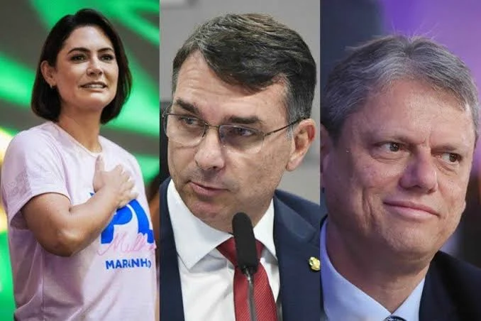 Depois de Flávio, quem conduz a direita? Tarcísio e Michelle entram no radar da sucessão bolsonarista