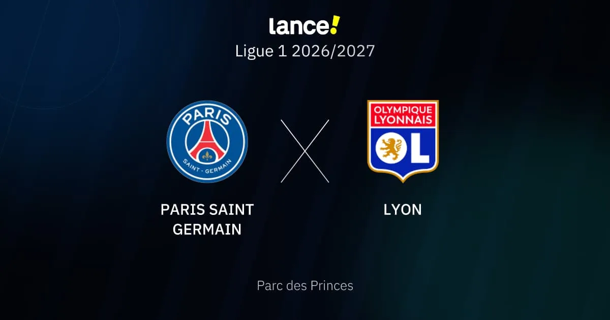 PSG x Lyon placar hoje: veja o resultado e onde assistir ao vivo