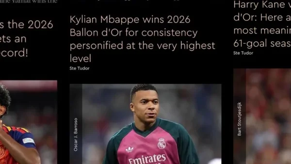 Ganhor da Bola de Ouro 2026: Harry Kane é o melhor do mundo hoje