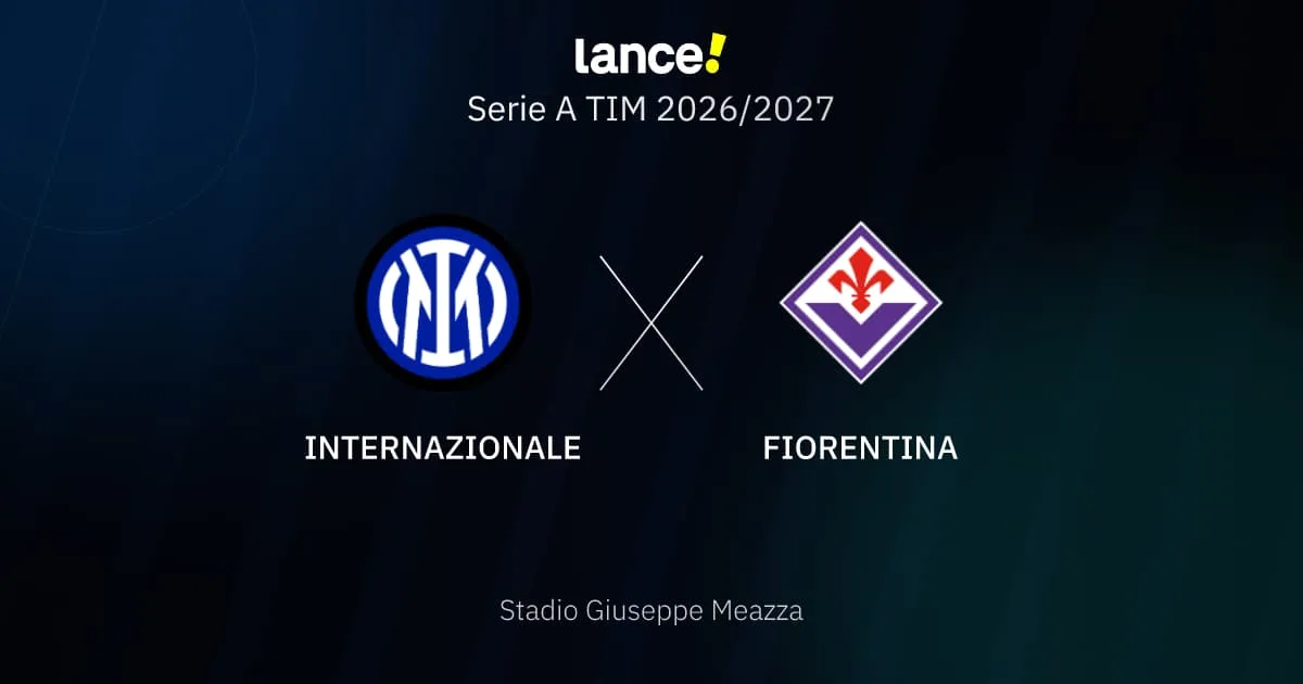 Inter de Milão recebe Fiorentina para defender liderança